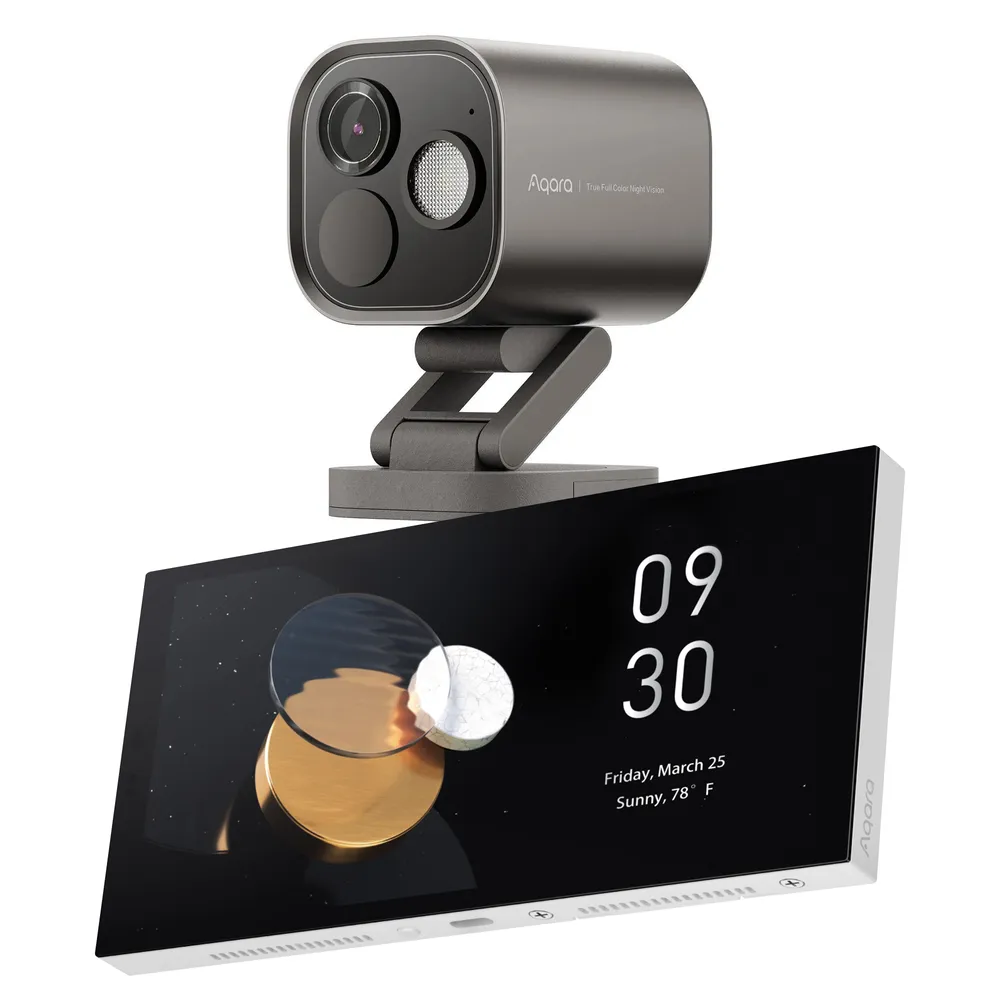Zestaw Aqara Camera Hub G5 Pro Wi-Fi Szara + Panel Hub S1 Plus
