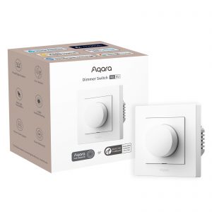 Aqara Dimmer Switch H2 EU Biały | Ściemniacz światła z pokrętłem | Thread, Zigbee