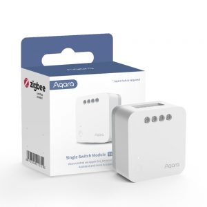 Aqara Single Switch Module T1 | Przełącznik | bez Neutral, Zigbee, EU, SSM-U02