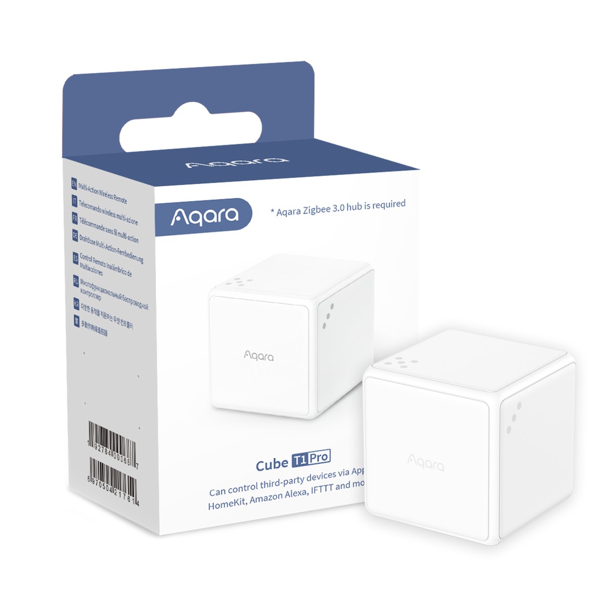 Aqara Cube T1 Pro | Kostka sterująca | Kontroler, Zigbee, Biała, CTP-R01