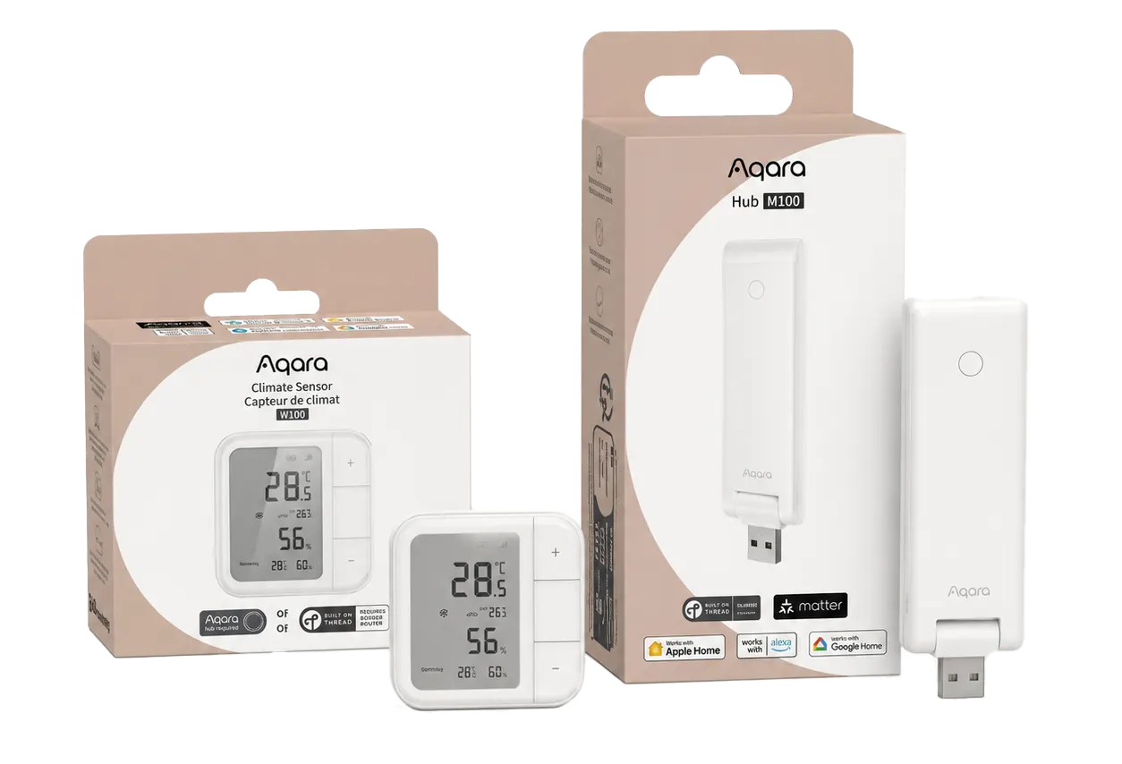 Zestaw Aqara W100 + Hub M100