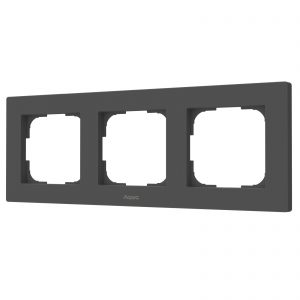 AQARA SWITCH FRAME H2 EU (3-GANG) GRAY