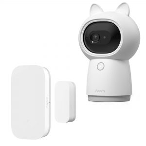 Zestaw Aqara | Bezpieczny powrót ze szkoły | Kamera G3 Gateway + Czujnik drzwi i okien T1